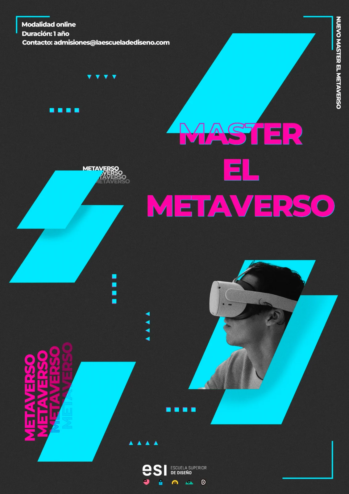 Cartel Máster Metaverso