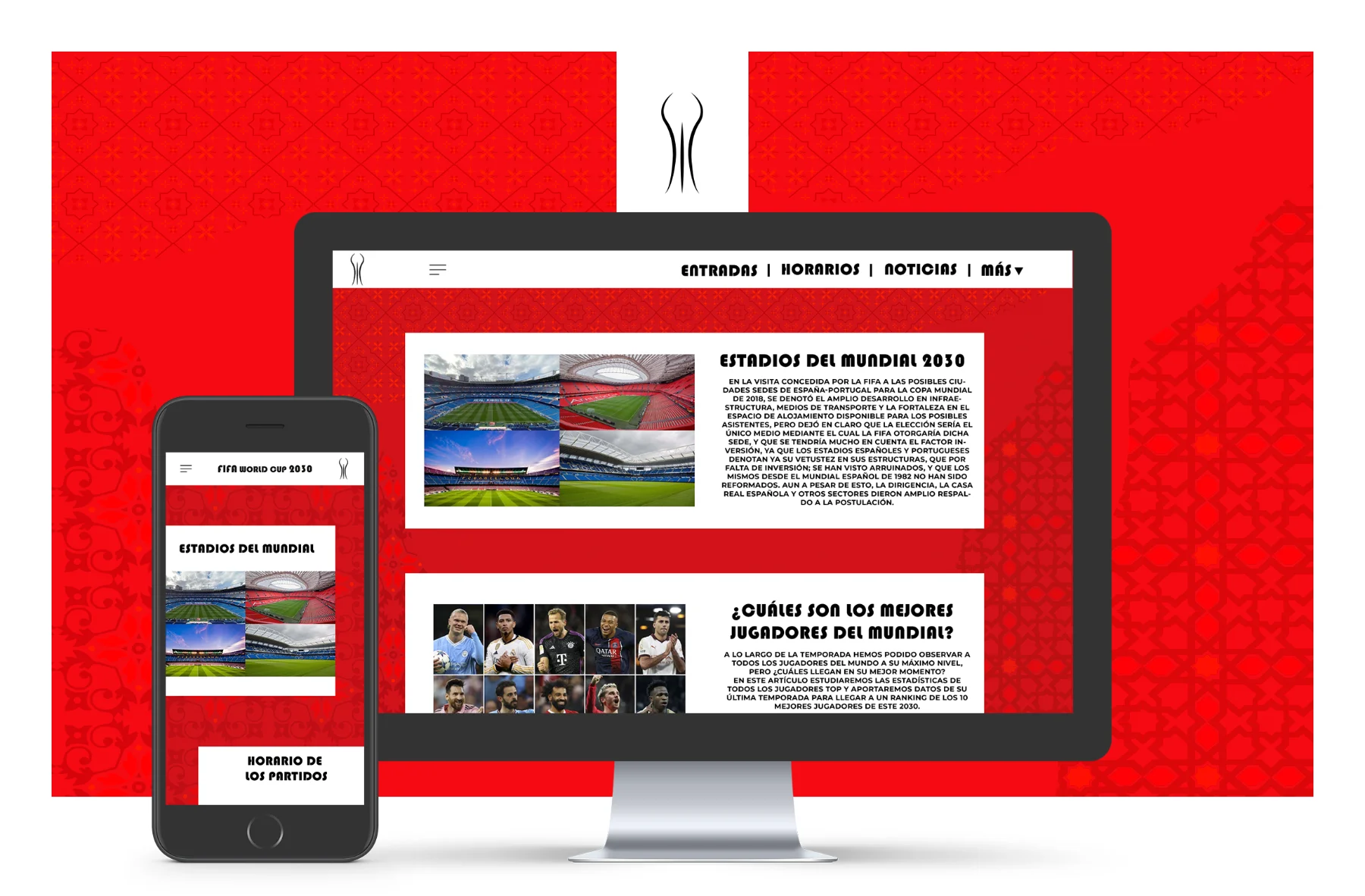 Web y versión móvil del Mundial 2030